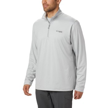 Columbia Muške Puloveri - PFG Slack Tide 1/4 Zip Sive | WODU-67041